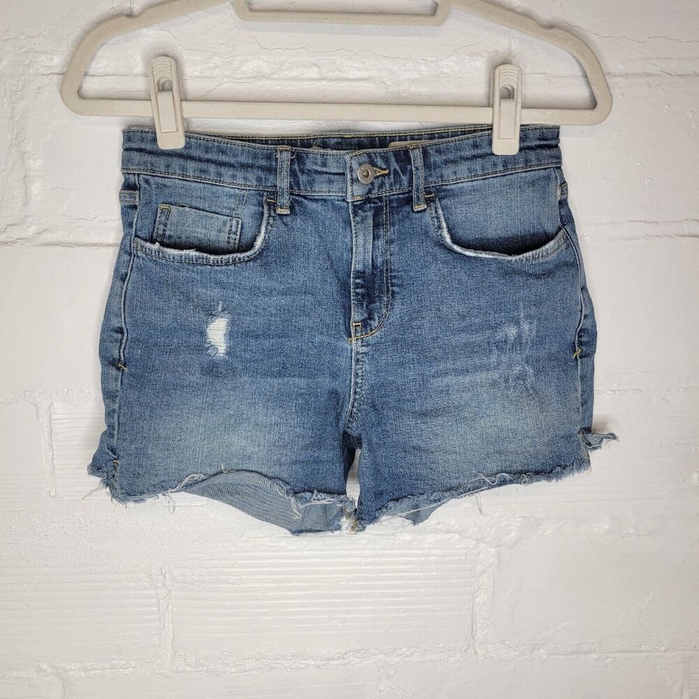 Pilcro And The Letterpress Women's Size 27 Jean Shorts Slim Boyfriend